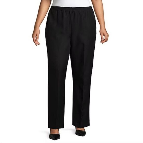 NWT Plus Size Twill Proportioned Pants Size 22W - Picture 1 of 7